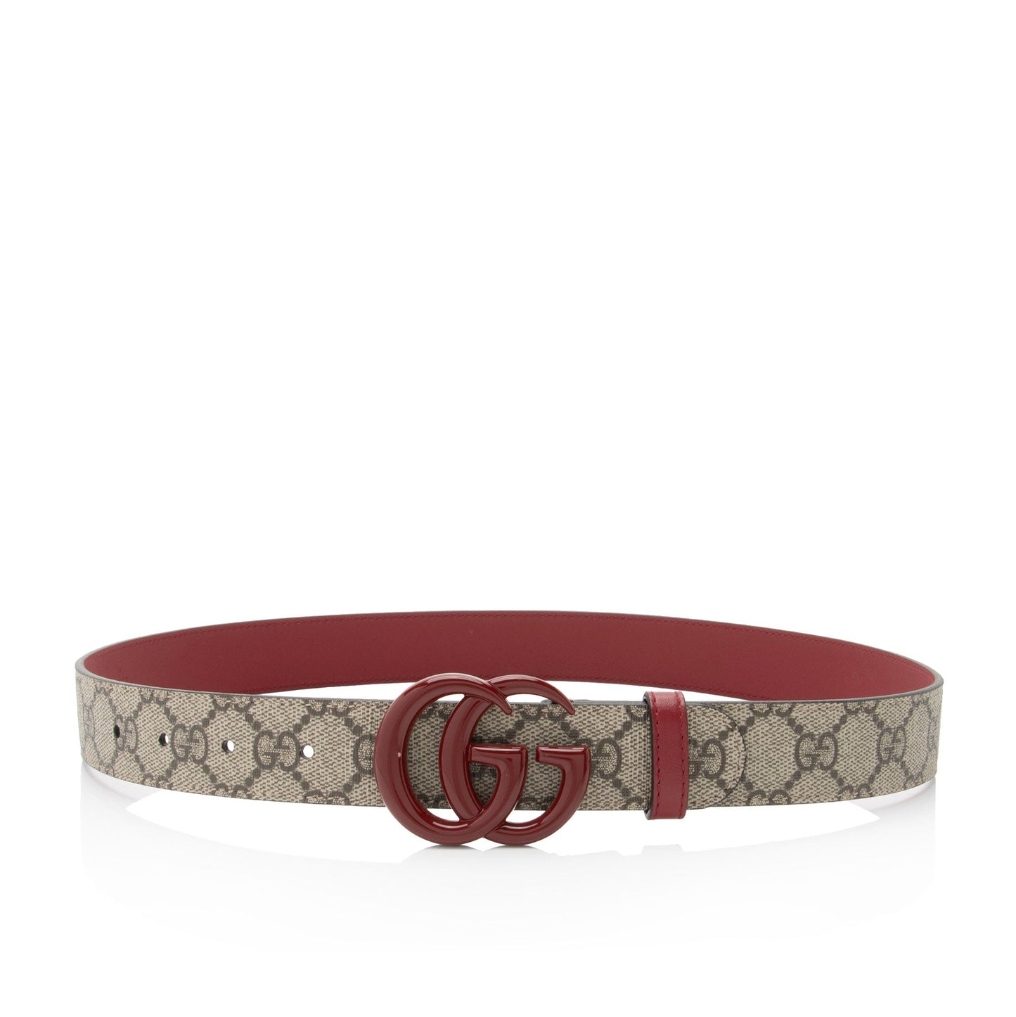 Gucci GG Supreme Slim Belt - Size 32 / 80 (SHF-fPY8kD)