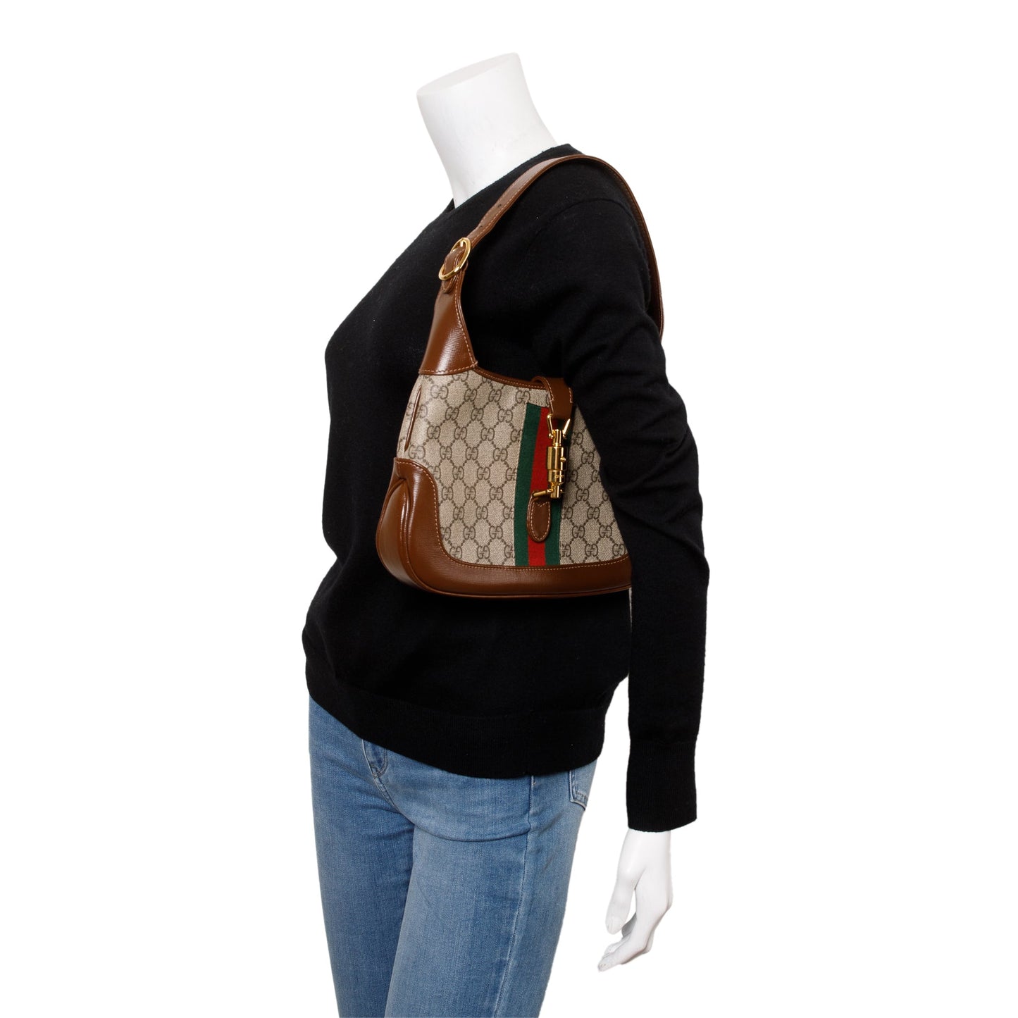 Gucci GG Supreme Small Jackie 1961 Shoulder Bag