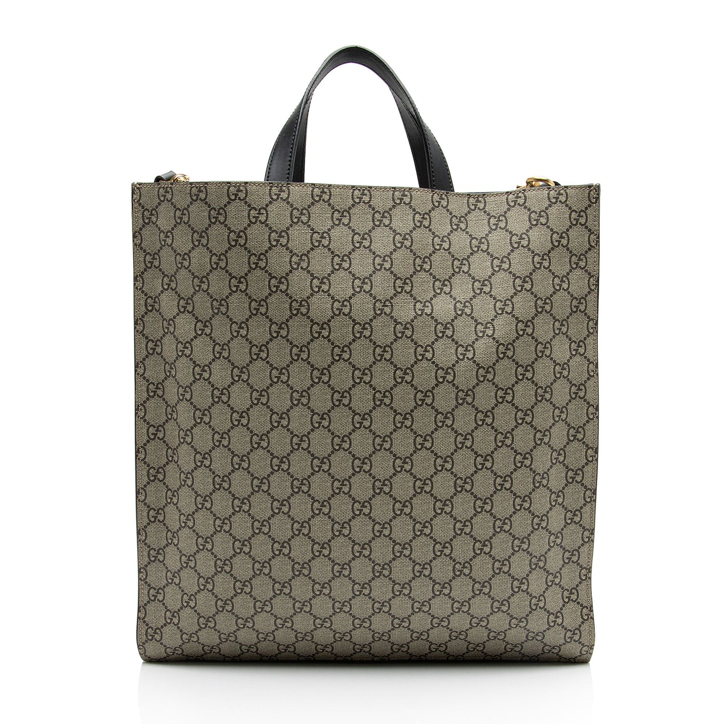 Gucci GG Supreme Soft Angry Cat Vertical Courrier Tote (SHF-BjgJPe)