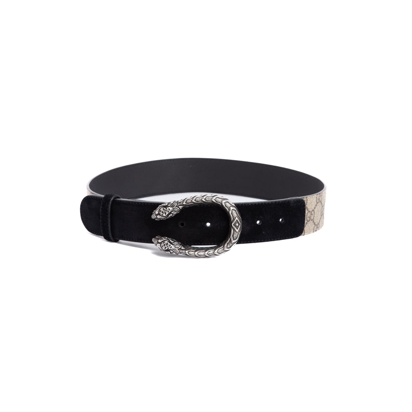 Gucci GG Supreme Suede Suede Dionysus Belt