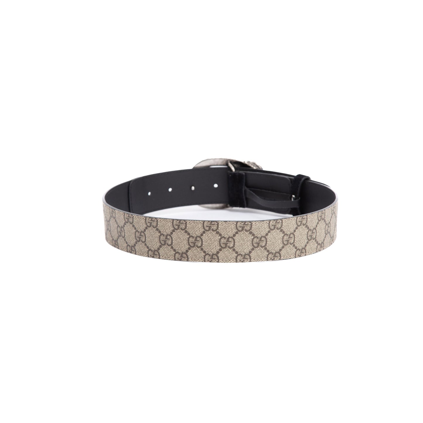 Gucci GG Supreme Suede Suede Dionysus Belt
