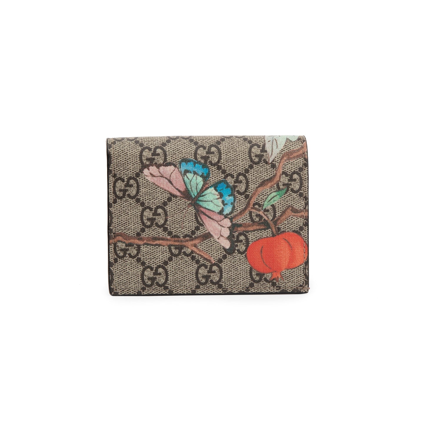 Gucci GG Supreme Tian Card Case Wallet