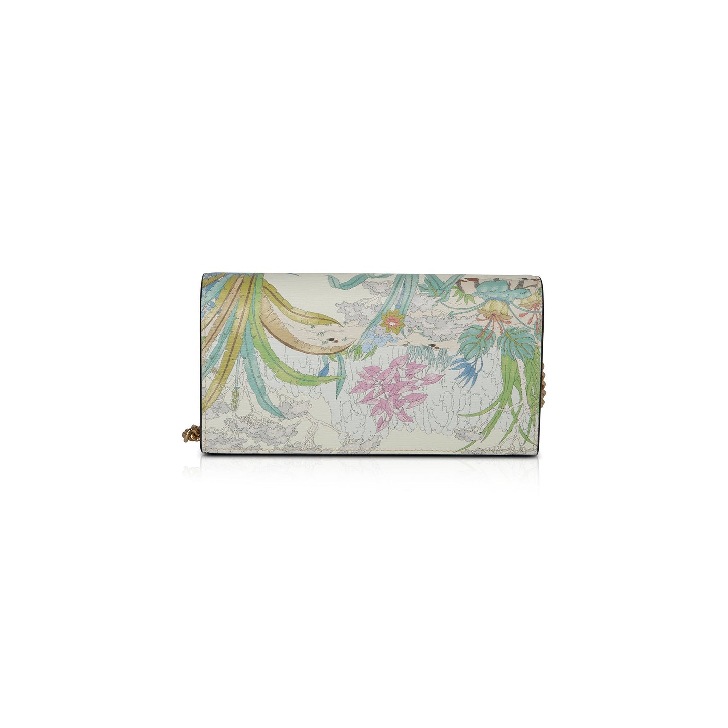 Gucci GG Supreme Tiger Horsebit 1955 Wallet on Chain
