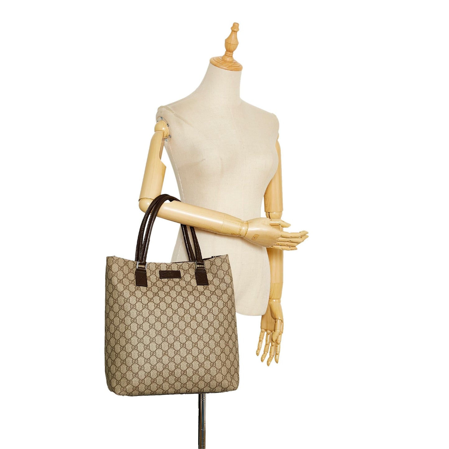 Gucci GG Supreme Tote (SHG-36817)