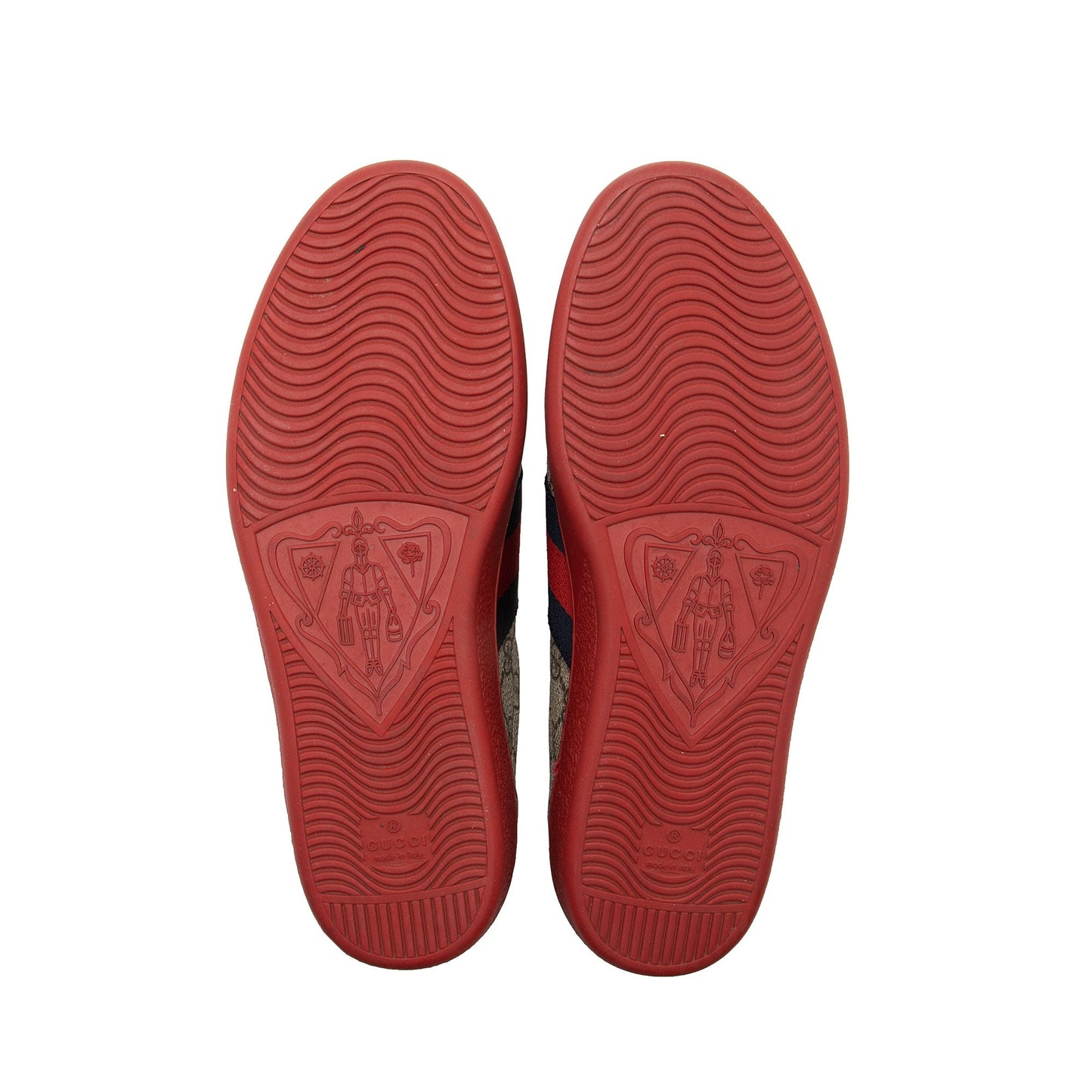 Gucci GG Supreme Web Ace Sneakers - Men's Size 7.5 / 37.5 (SHF-YF3WL3)