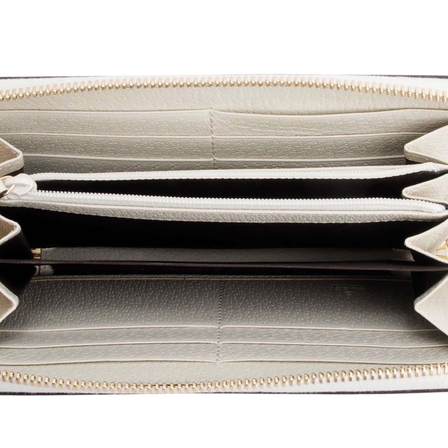 Gucci GG Supreme Web Blooms Ophidia GG Zip Around wallet