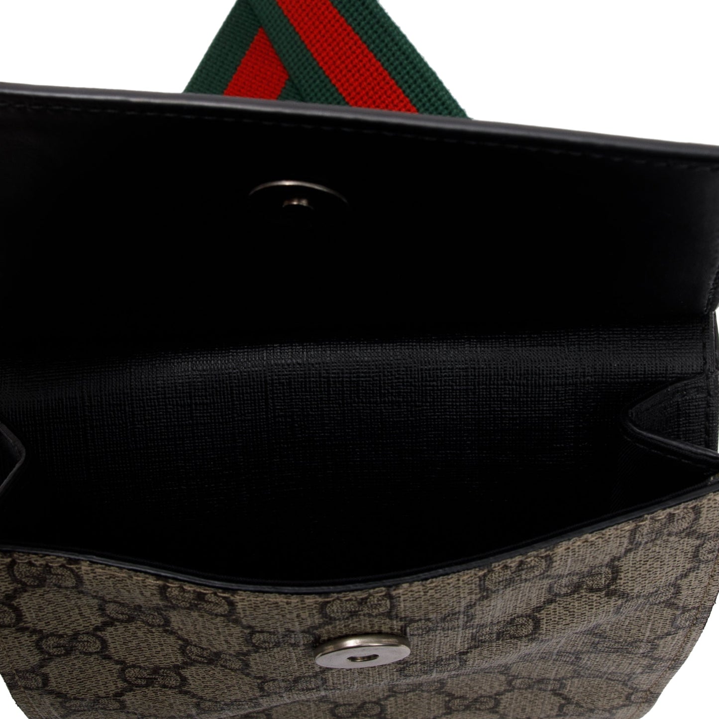 Gucci GG Supreme Web Double Belt Bag
