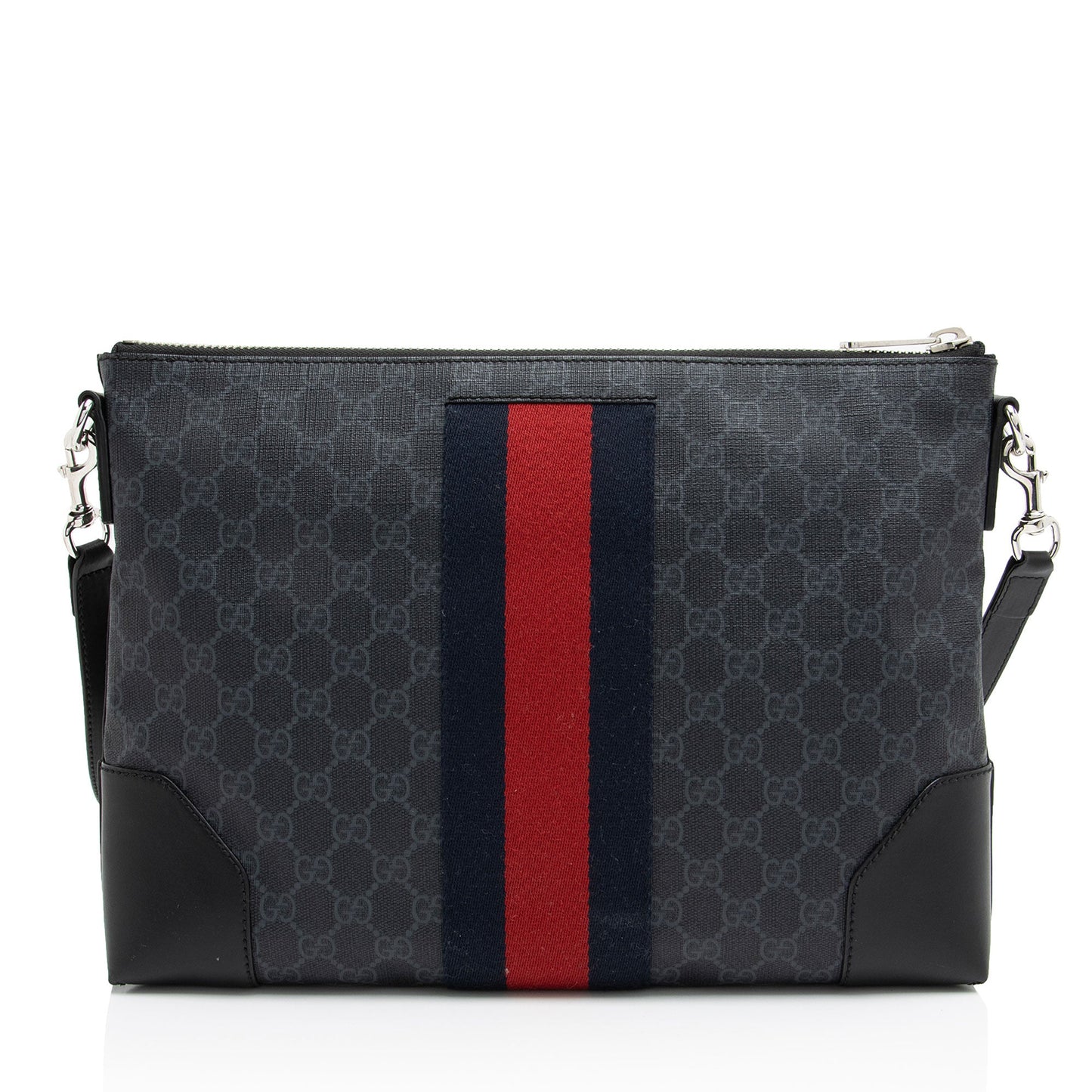 Gucci GG Supreme Web Flat Square Messenger