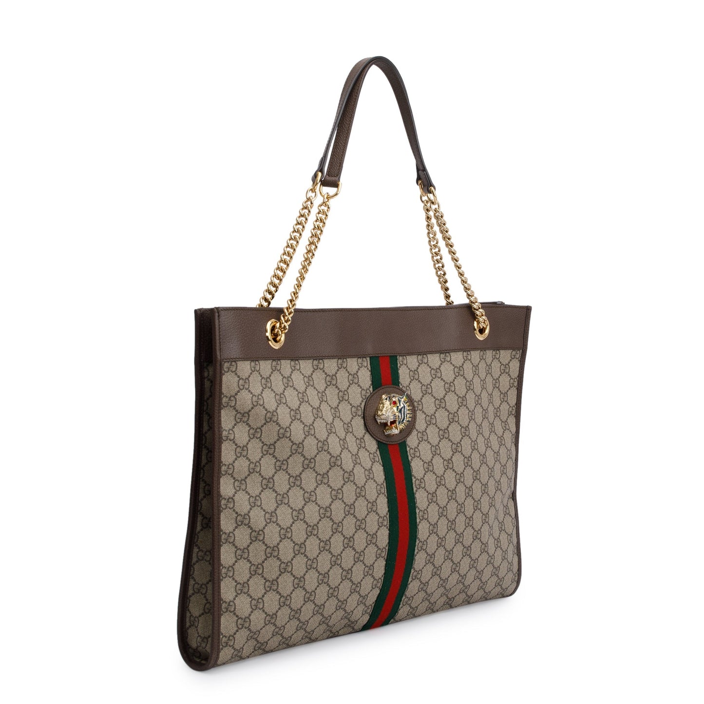 Gucci GG Supreme Web Large Rajah Tote
