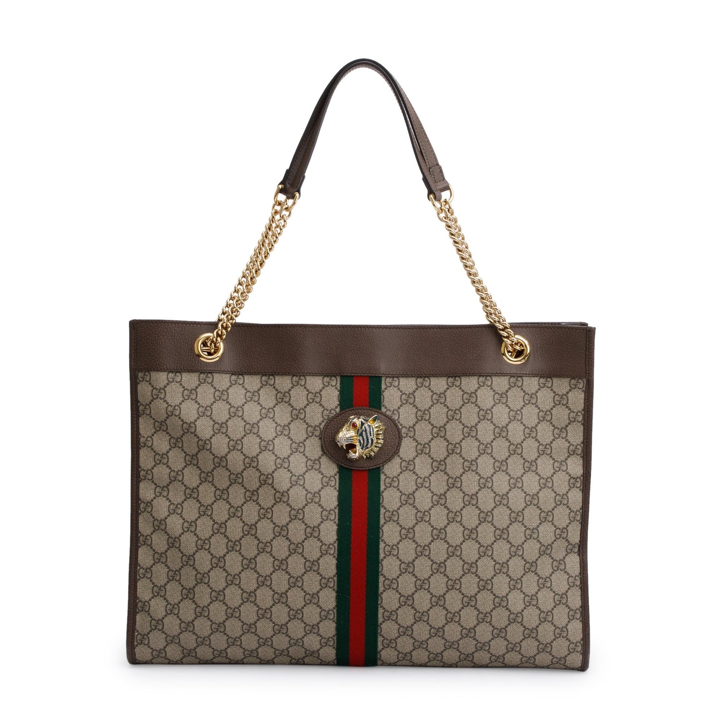 Gucci GG Supreme Web Large Rajah Tote