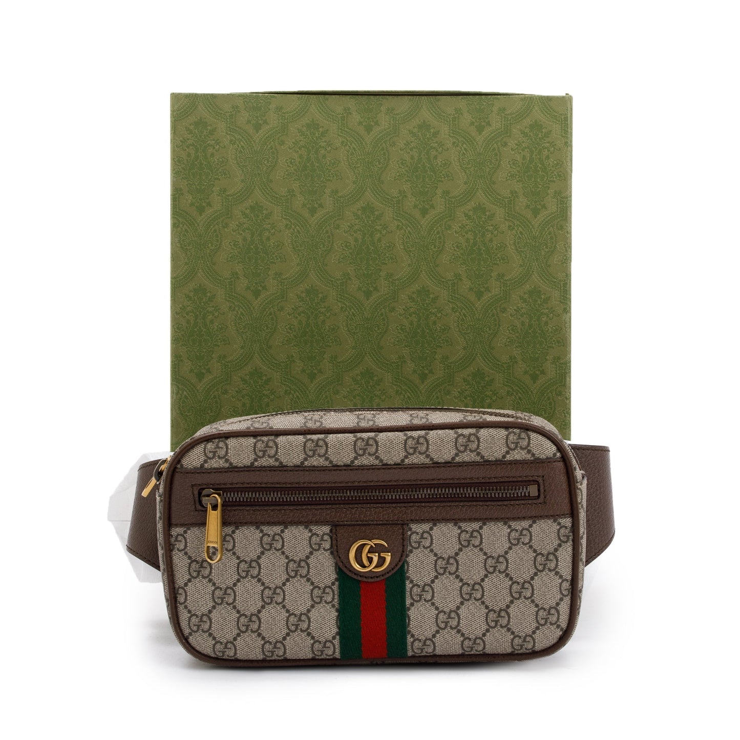 Gucci GG Supreme Web Medium Ophidia GG Belt Bag