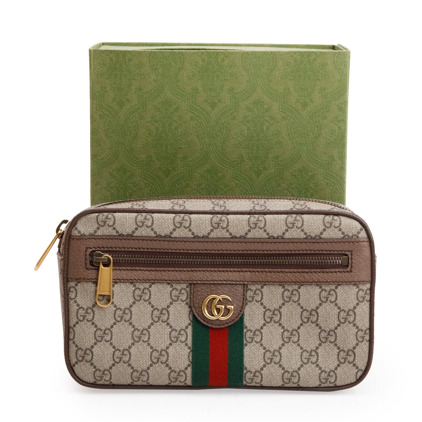 Gucci GG Supreme Web Medium Ophidia GG Belt Bag
