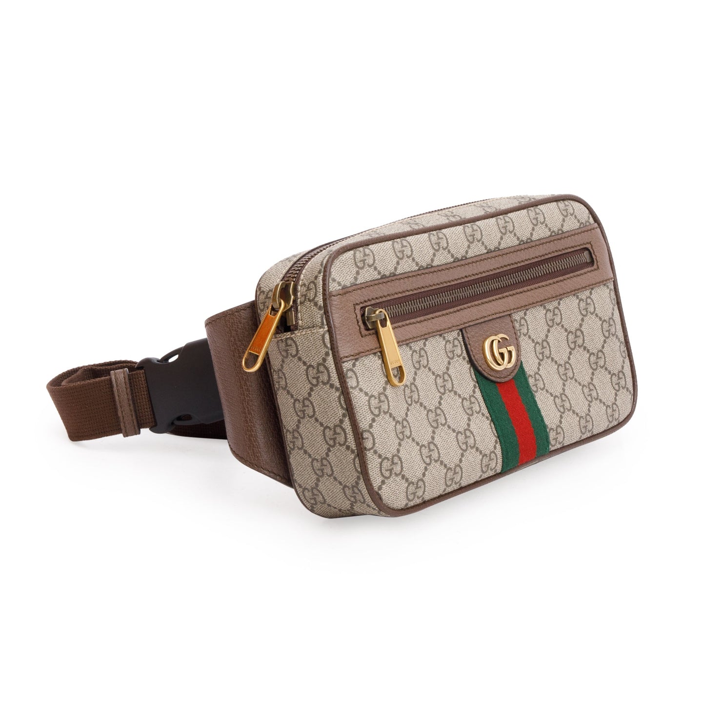 Gucci GG Supreme Web Medium Ophidia GG Belt Bag