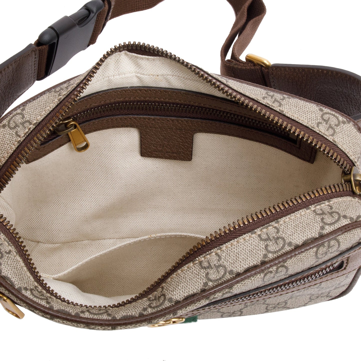 Gucci GG Supreme Web Medium Ophidia GG Belt Bag