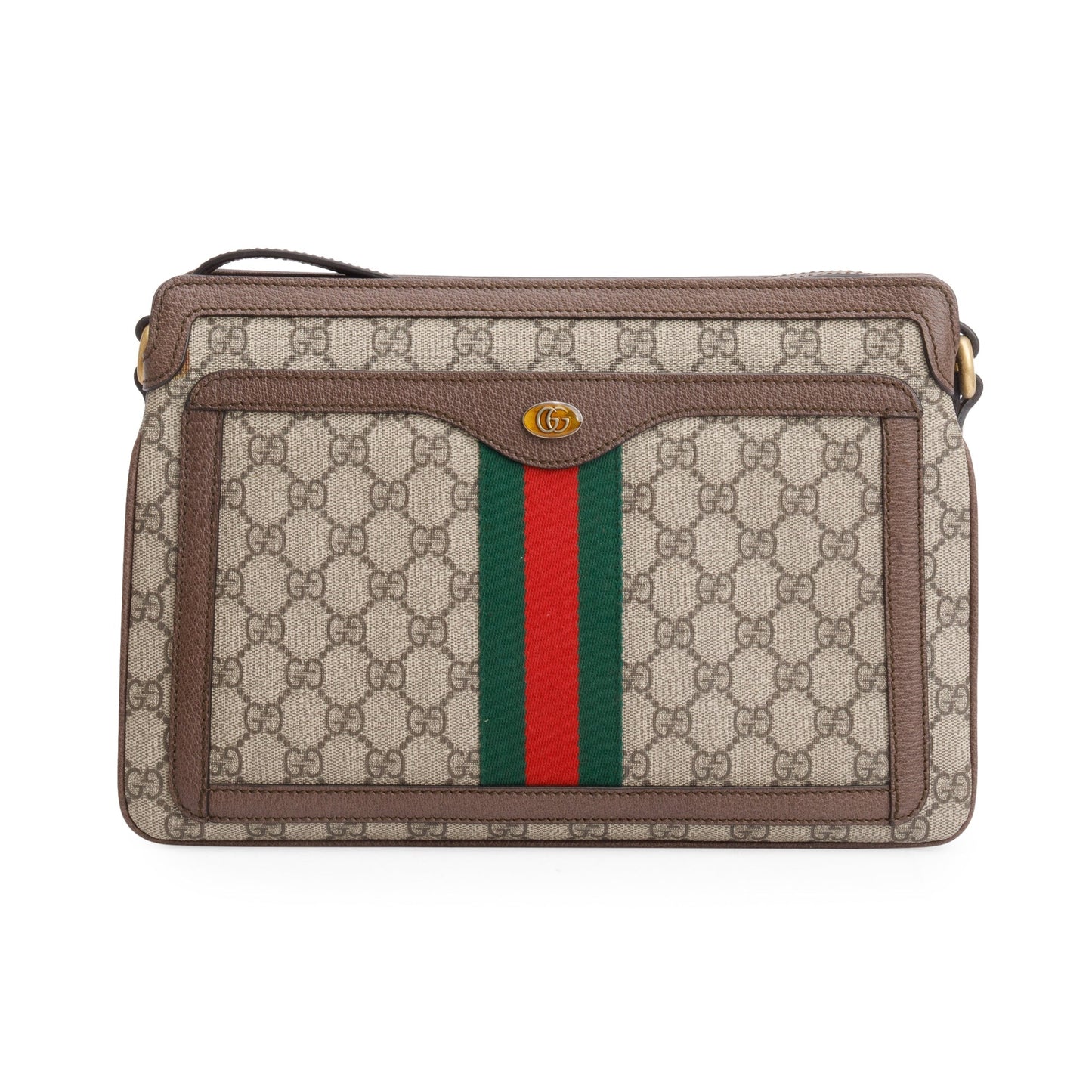 Gucci GG Supreme Web Medium Ophidia Shoulder Bag