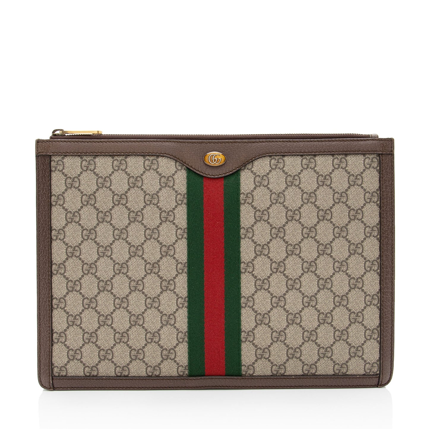 Gucci GG Supreme Web Ophidia Pouch (SHF-Vkx6V1)