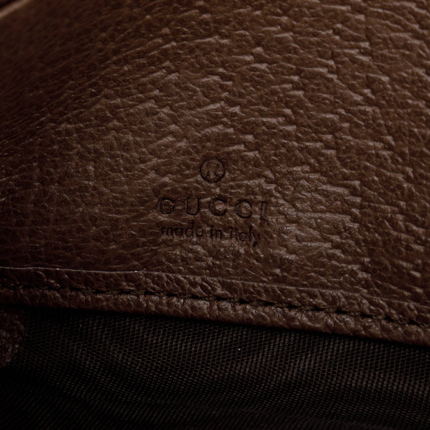 Gucci GG Supreme Web Ophidia Zip Around Wallet