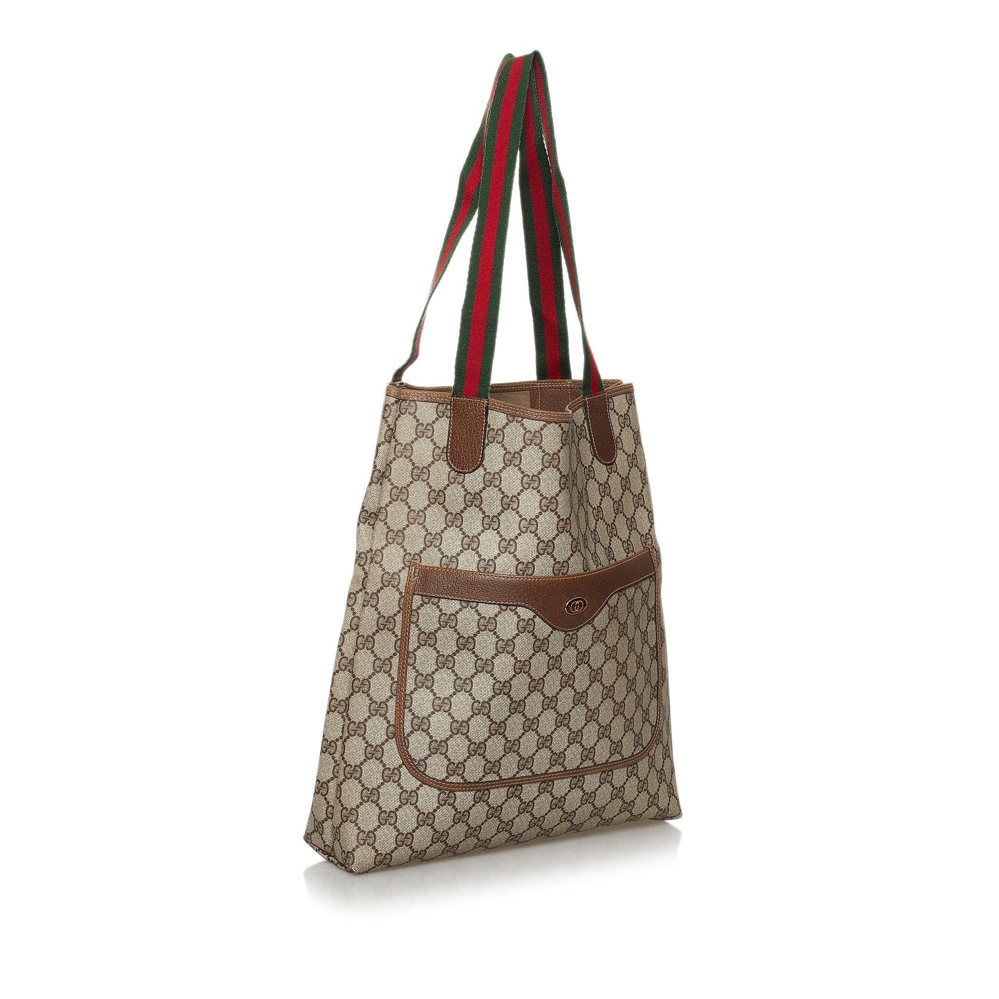 Gucci GG Supreme Web Tote Bag (SHG-29825)