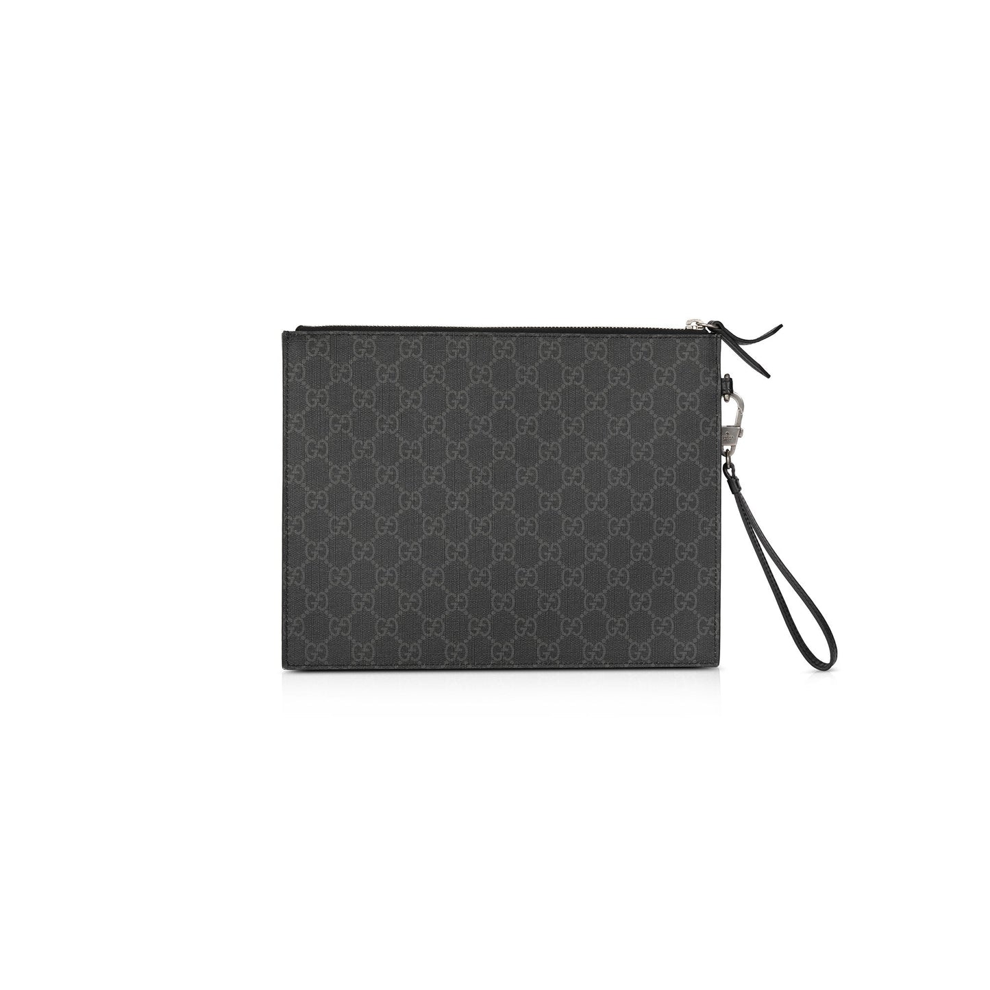 Gucci GG Supreme Wolf Print Bestiary Pouch