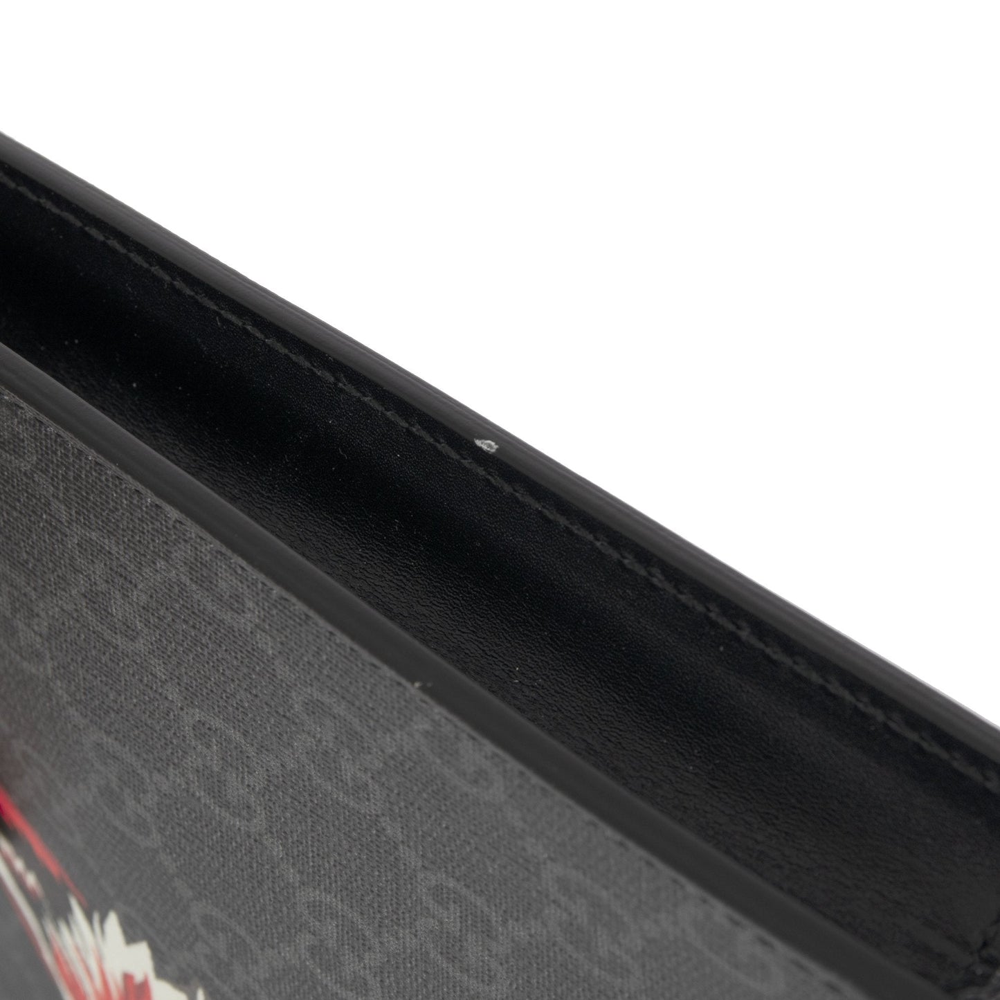 Gucci GG Supreme Wolf Print Bestiary Pouch