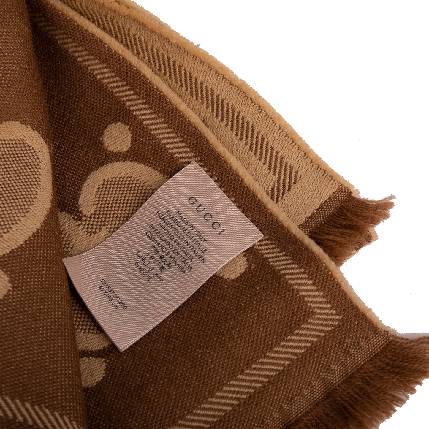 Gucci GG Wool Scarf