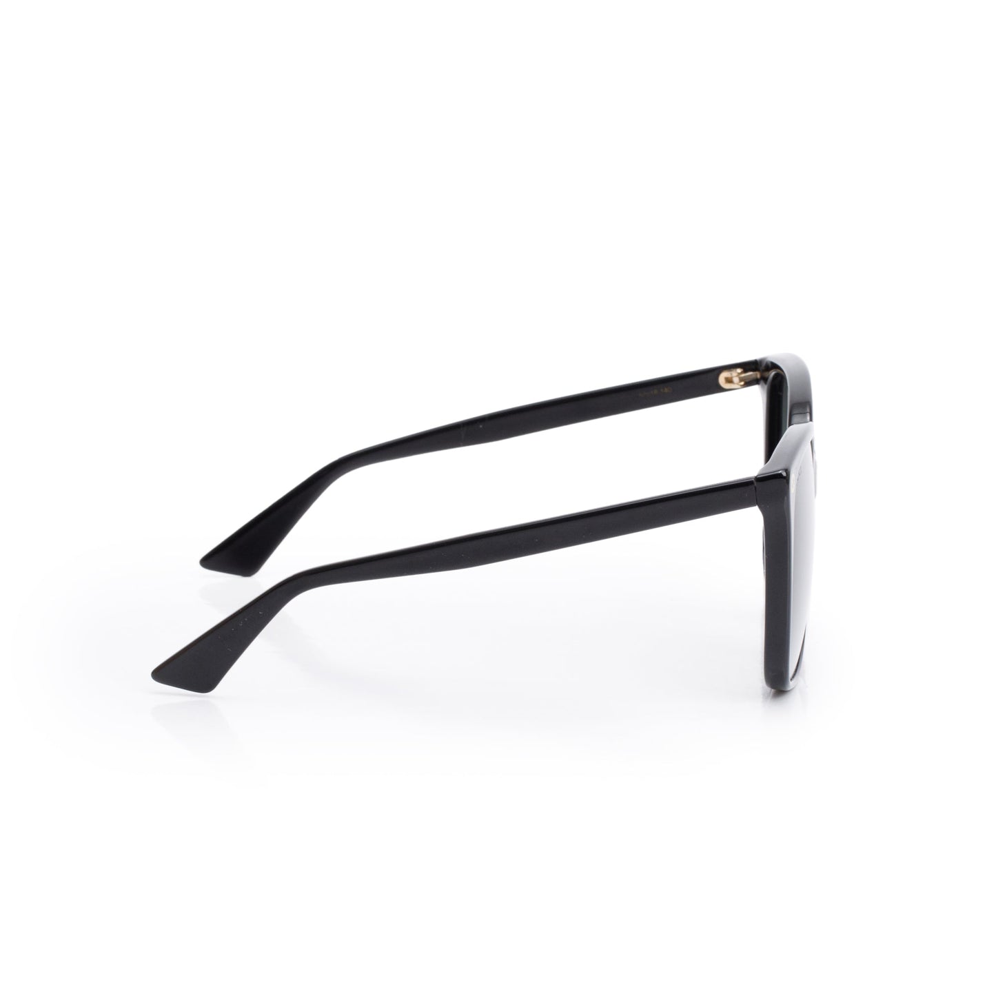 Gucci GG0022S Black Acetate Square Sunglasses
