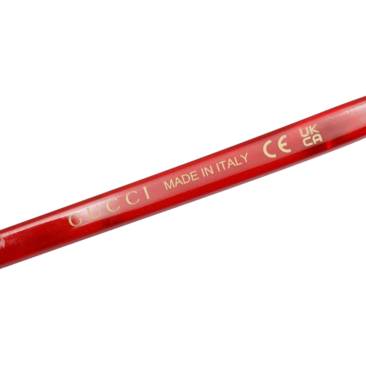 Gucci GG00250 Red Acetate Eyeglasses