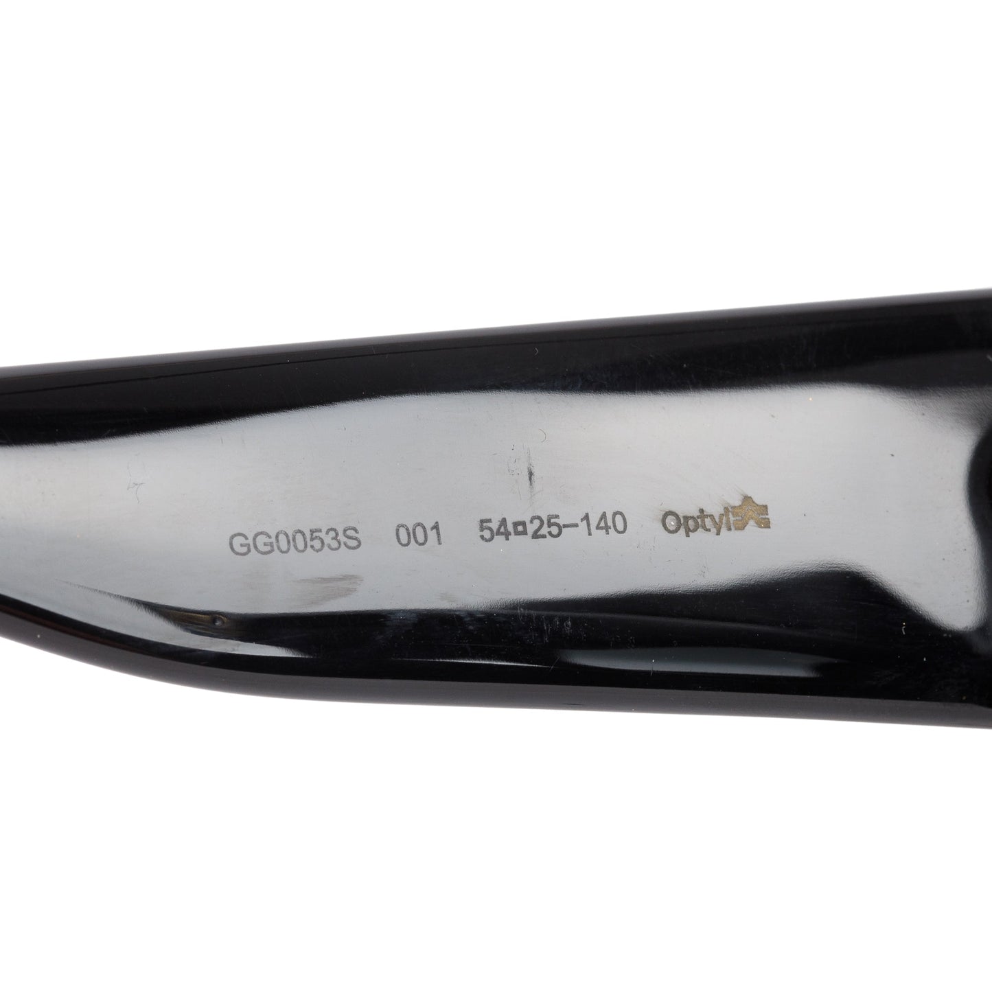 Gucci GG0053S Black Acetate Oversized Square Sunglasses