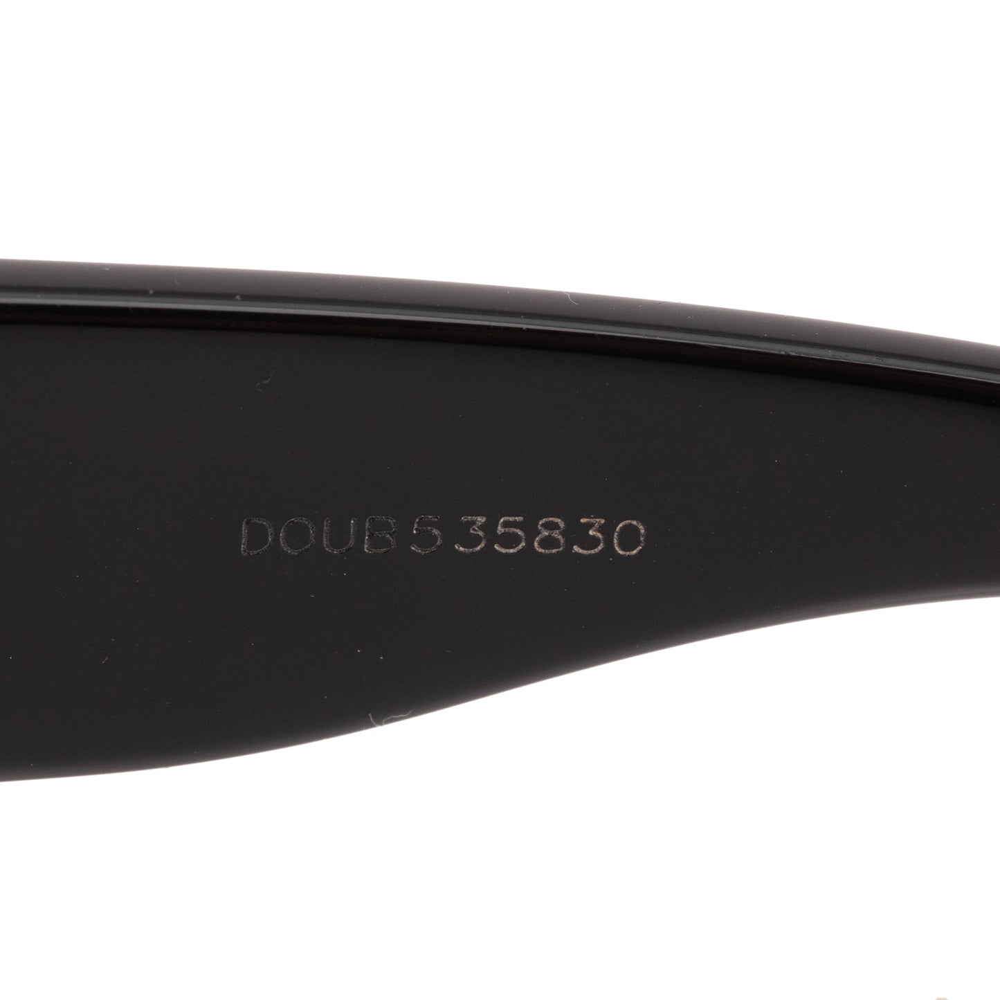 Gucci GG0083S Red/Green Glitter Black Acetate CC Logo Oversized Square Sunglasses