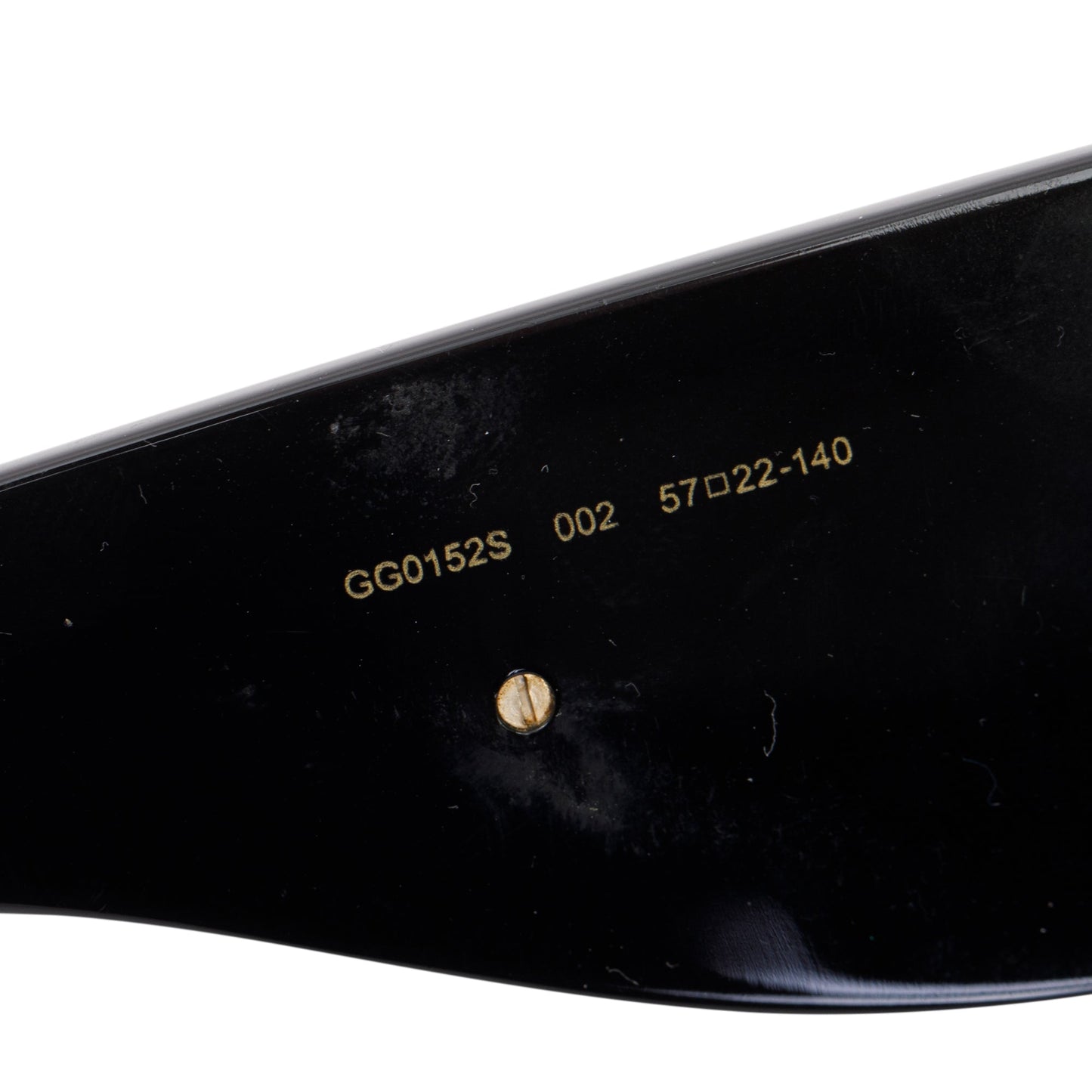 Gucci GG0152S Black Oversized Aviator Sunglasses