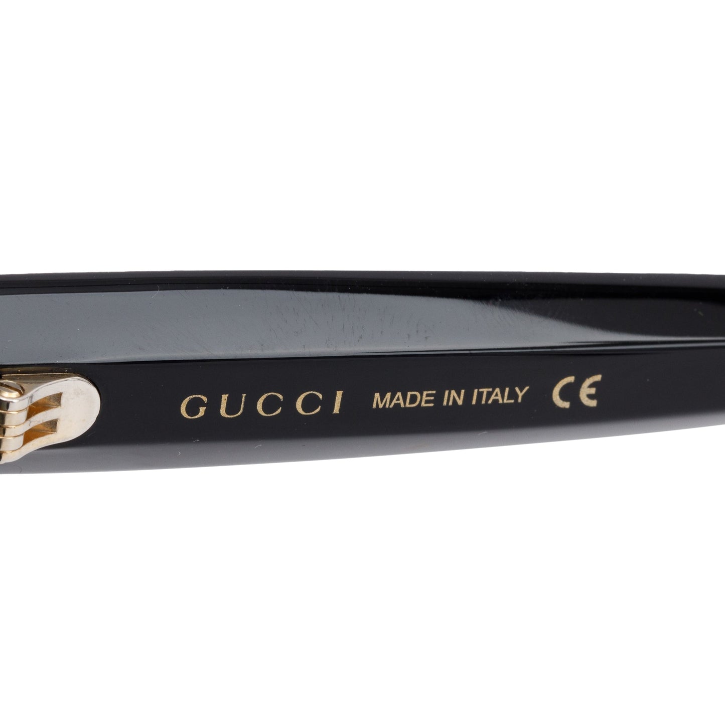 Gucci GG0208S Black Acetate Crystal Star GG Logo Sunglasses
