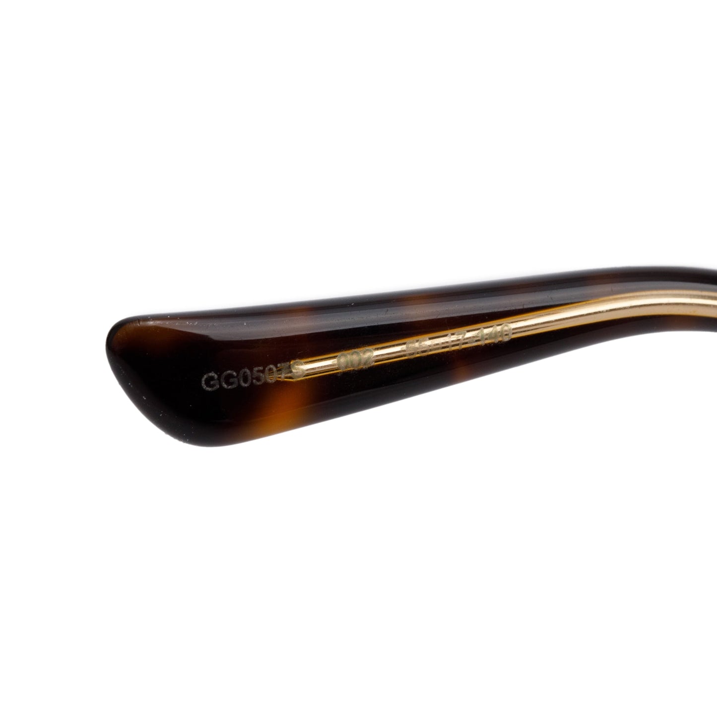 Gucci GG0507S Brown Havana Acetate Round Sunglasses