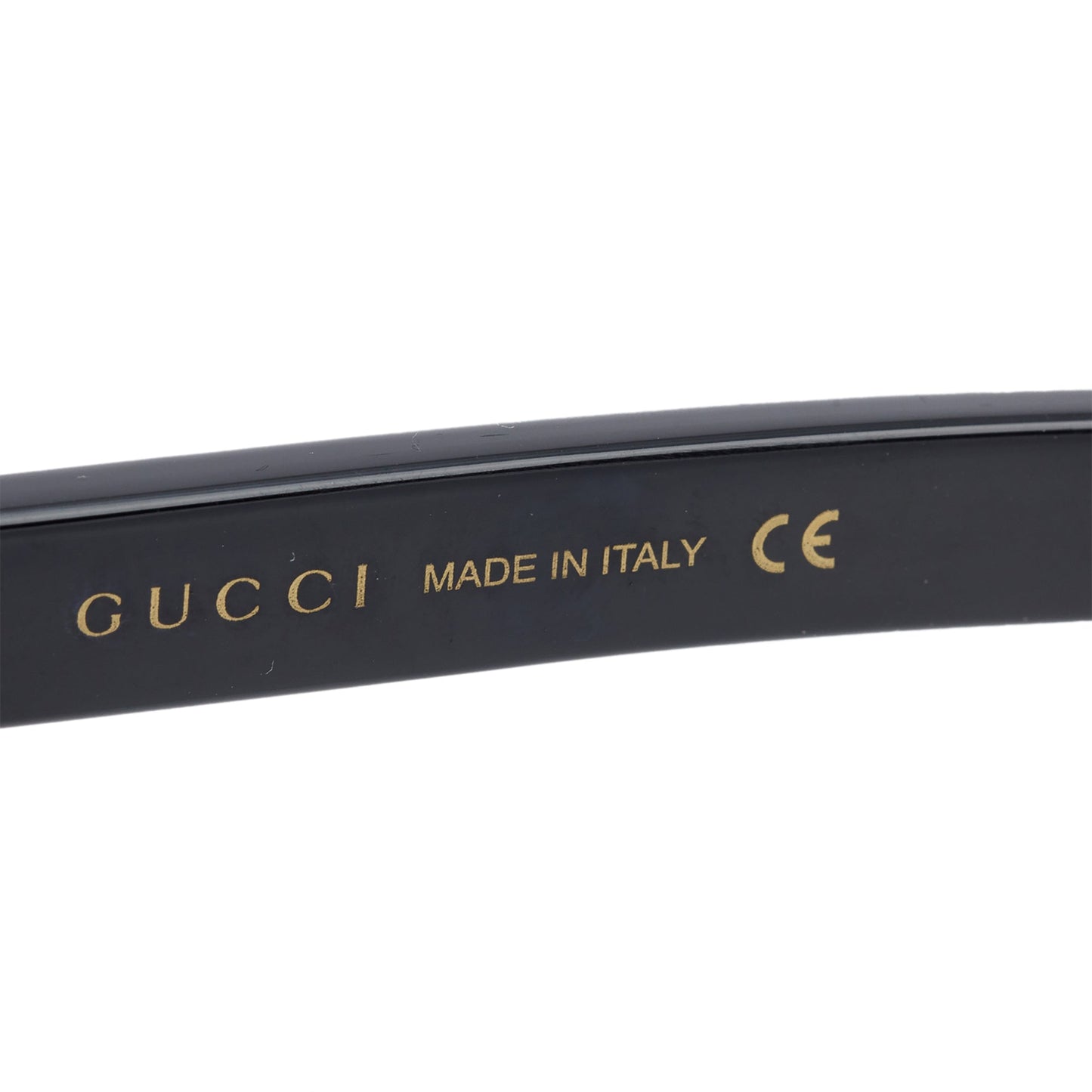 Gucci GG0770SA Black Acetate Rectangular Sunglasses