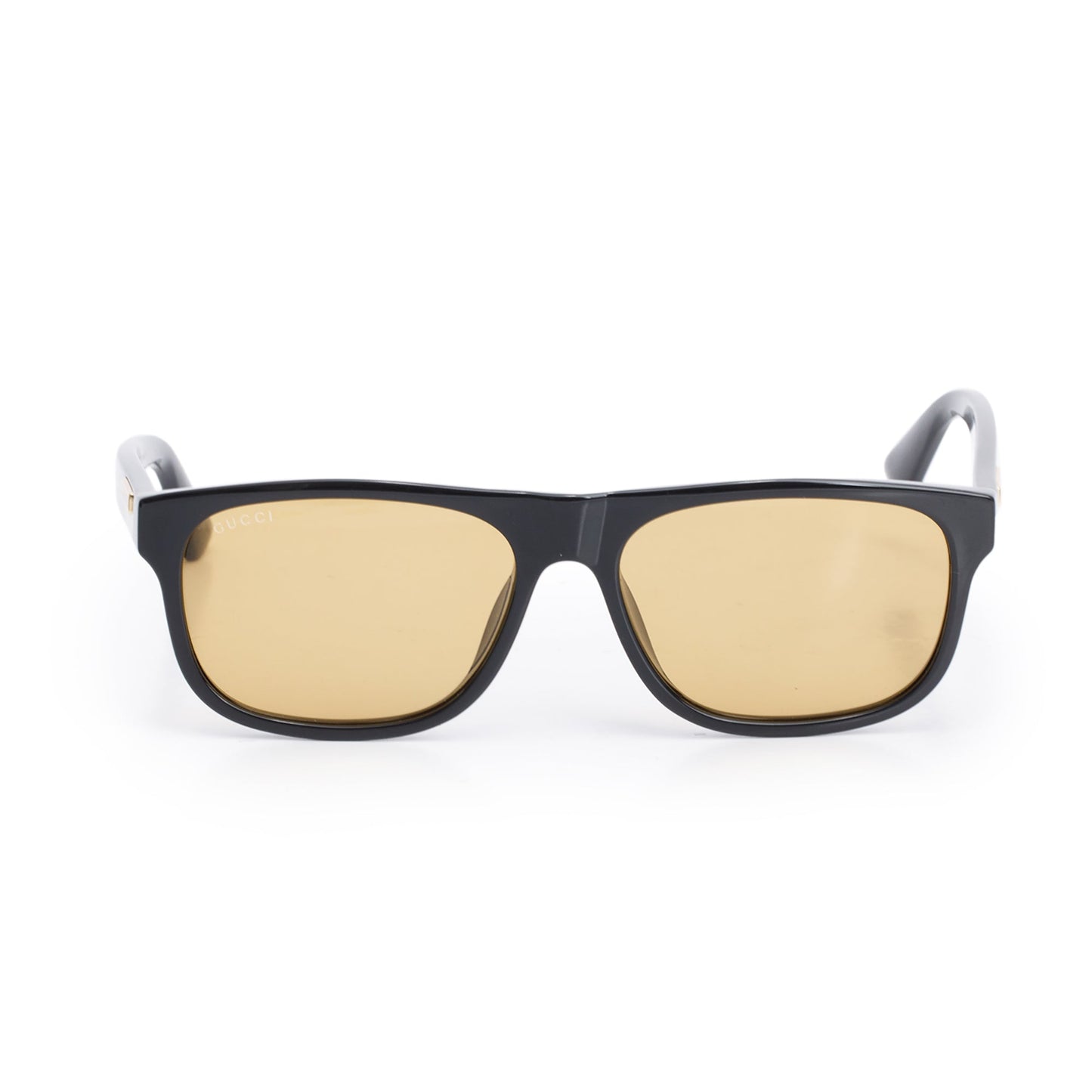 Gucci GG0770SA Black Acetate Rectangular Sunglasses