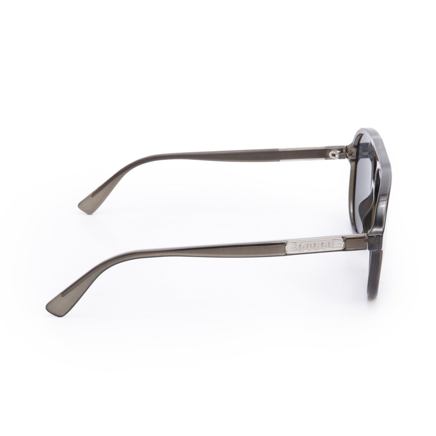 Gucci GG0935S Grey Acetate Aviator Sunglasses