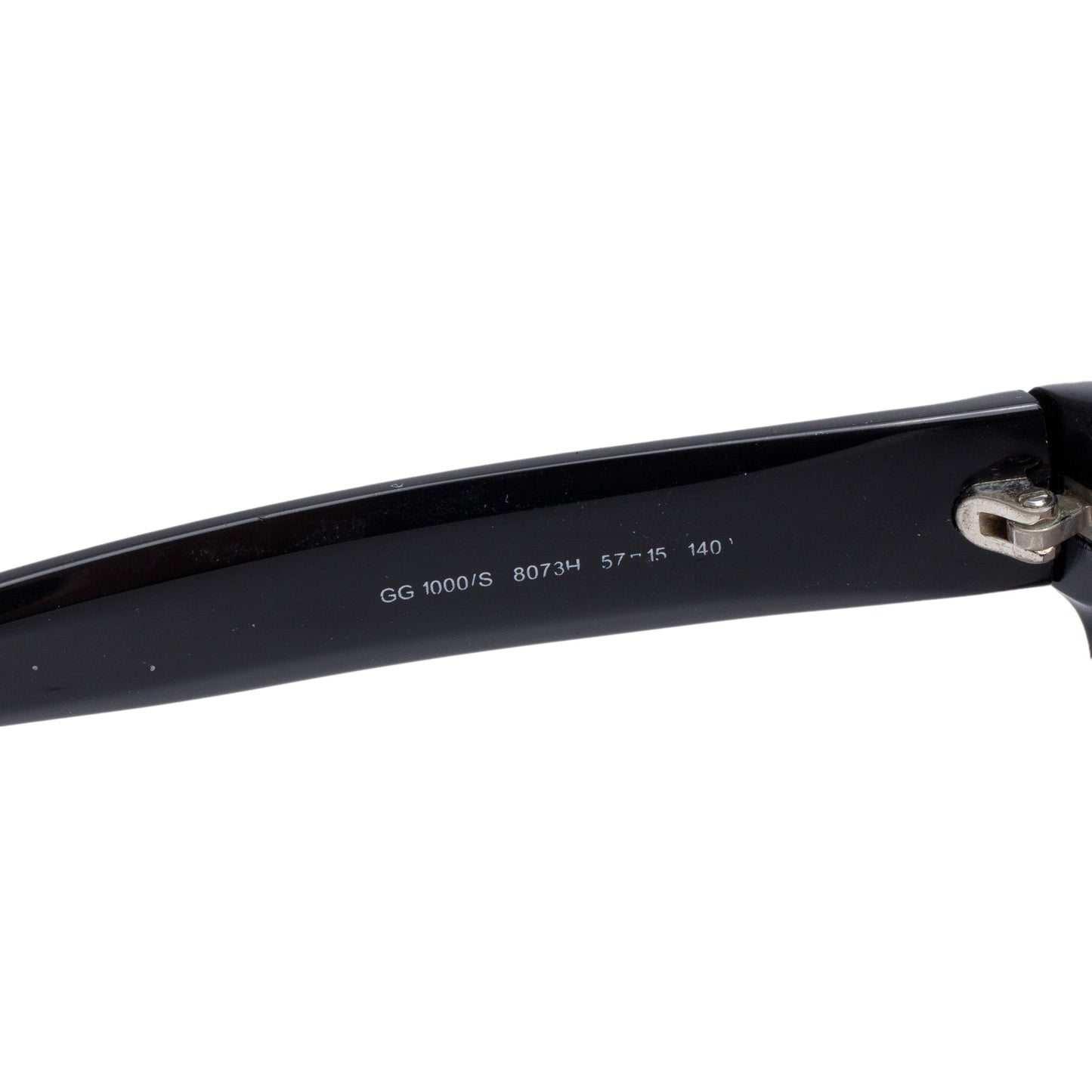 Gucci GG1000/S Black Diamantissima Acetate Square Sunglasses