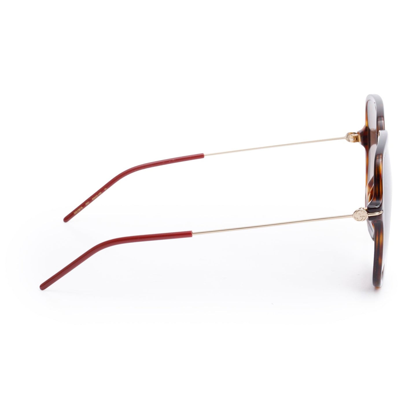 Gucci GG1267/S Brown Havana Acetate GG Oversize Square Sunglasses