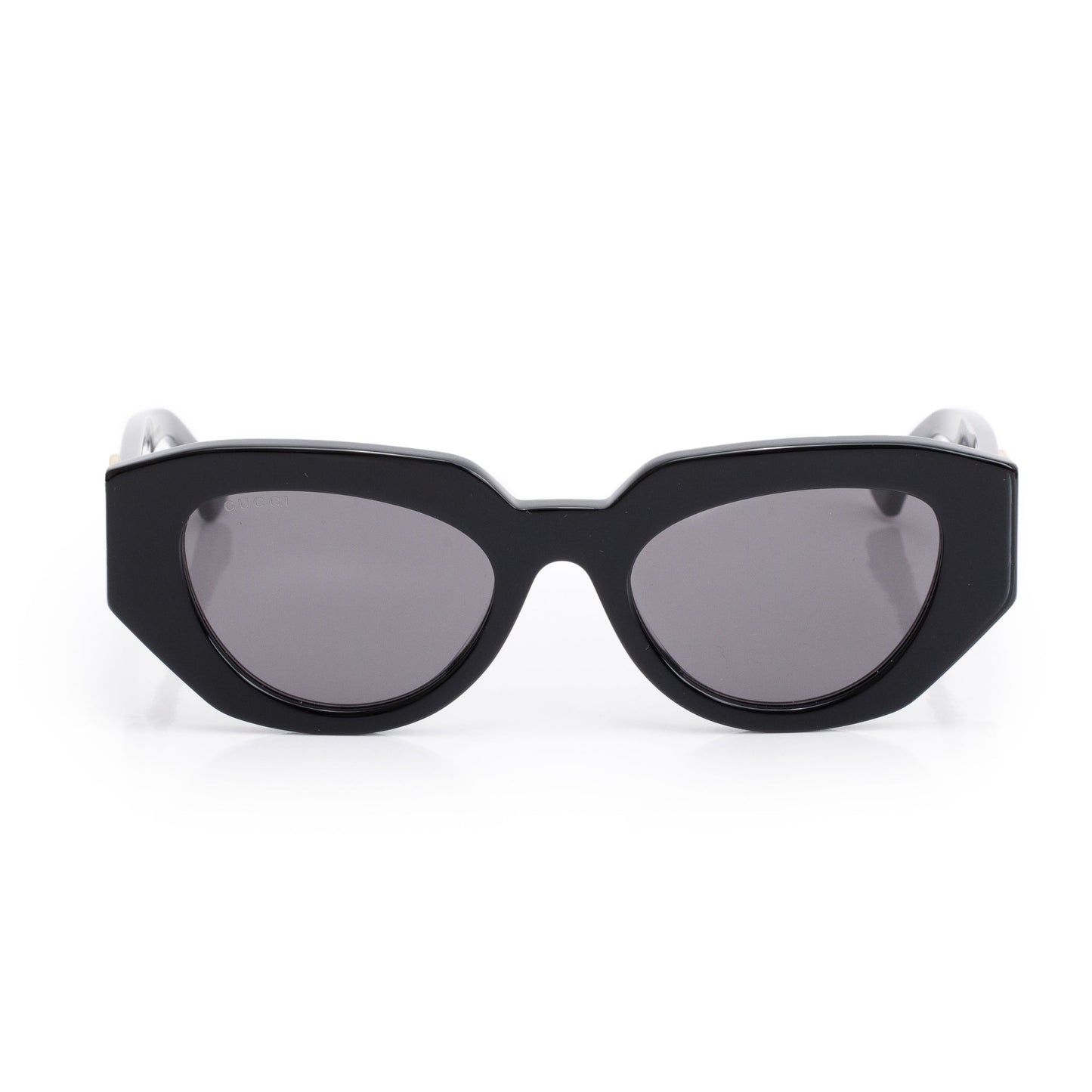 Gucci GG1421S Black Acetate GG Marmont Cat-Eye Sunglasses