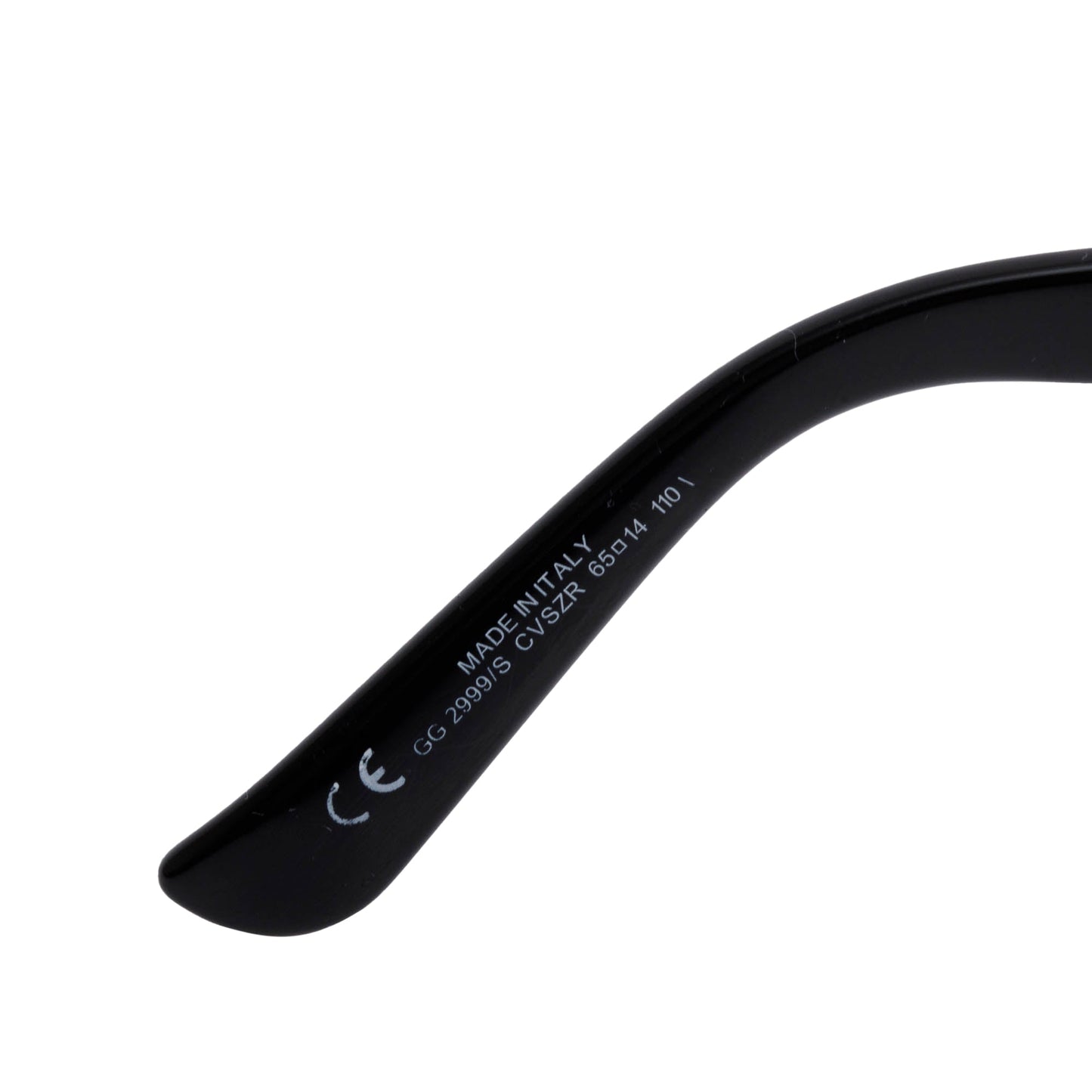 Gucci GG2999/S Black Acetate Cut-Out GG Shield Sunglasses