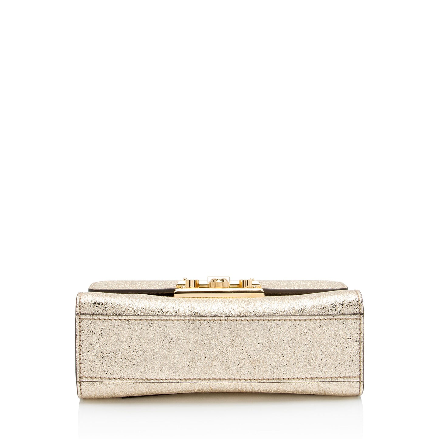Gucci Galassia Leather Padlock Small Shoulder Bag (SHF-Tu7mRP)