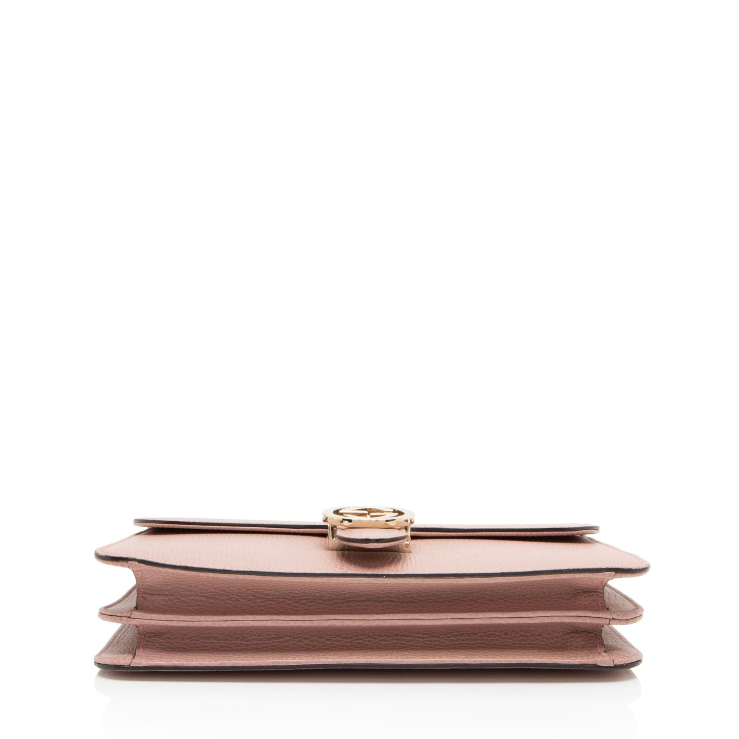 Gucci Grained Calfskin Interlocking G Medium Shoulder Bag