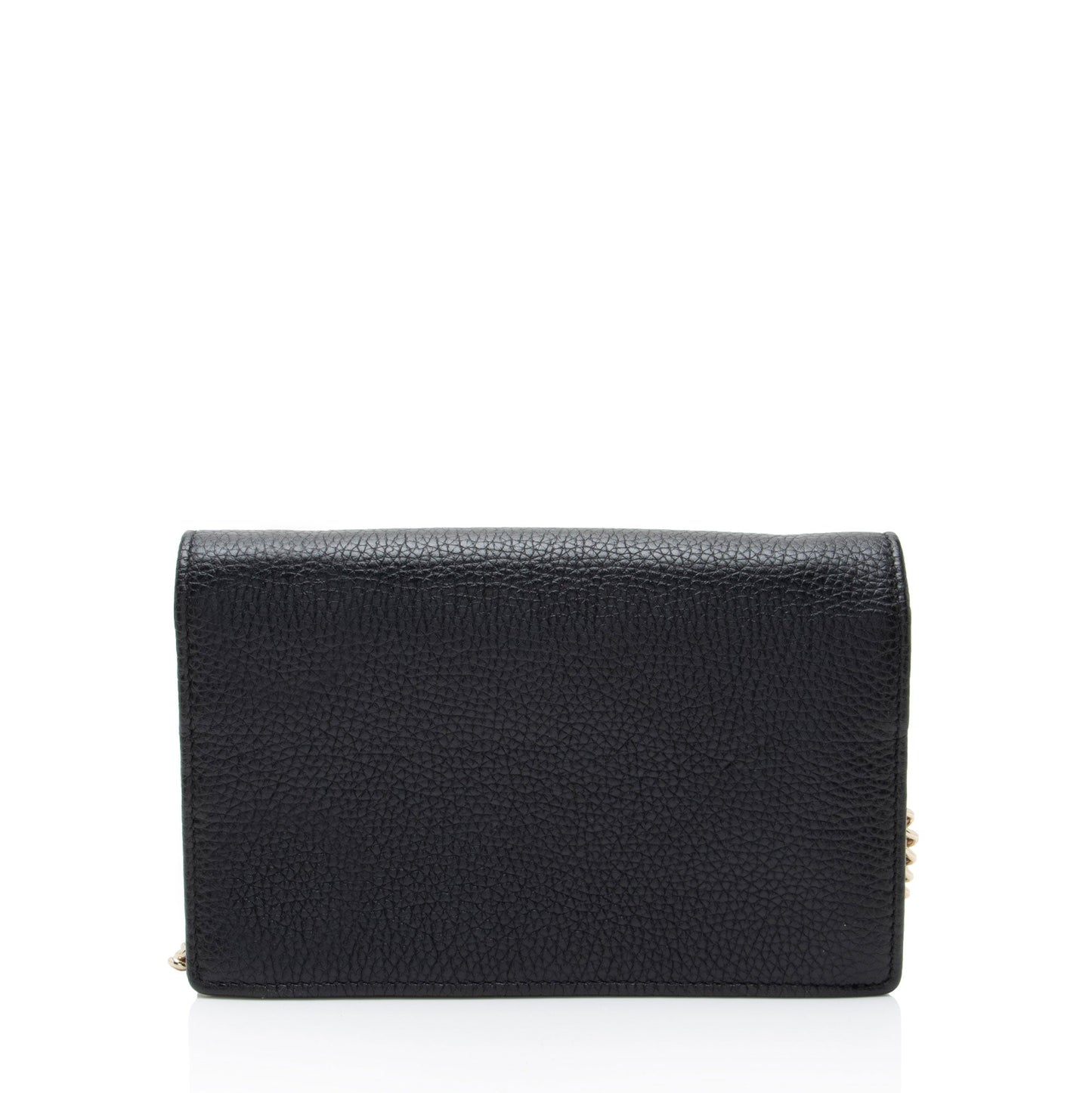 Gucci Grained Leather Soho Wallet on Chain