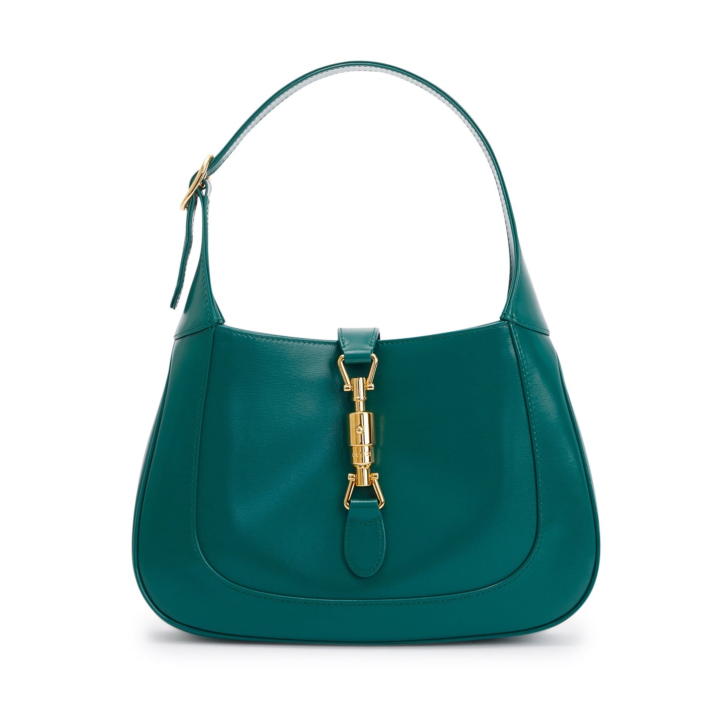 Gucci Green Leather Jackie 1961 Small Shoulder Bag