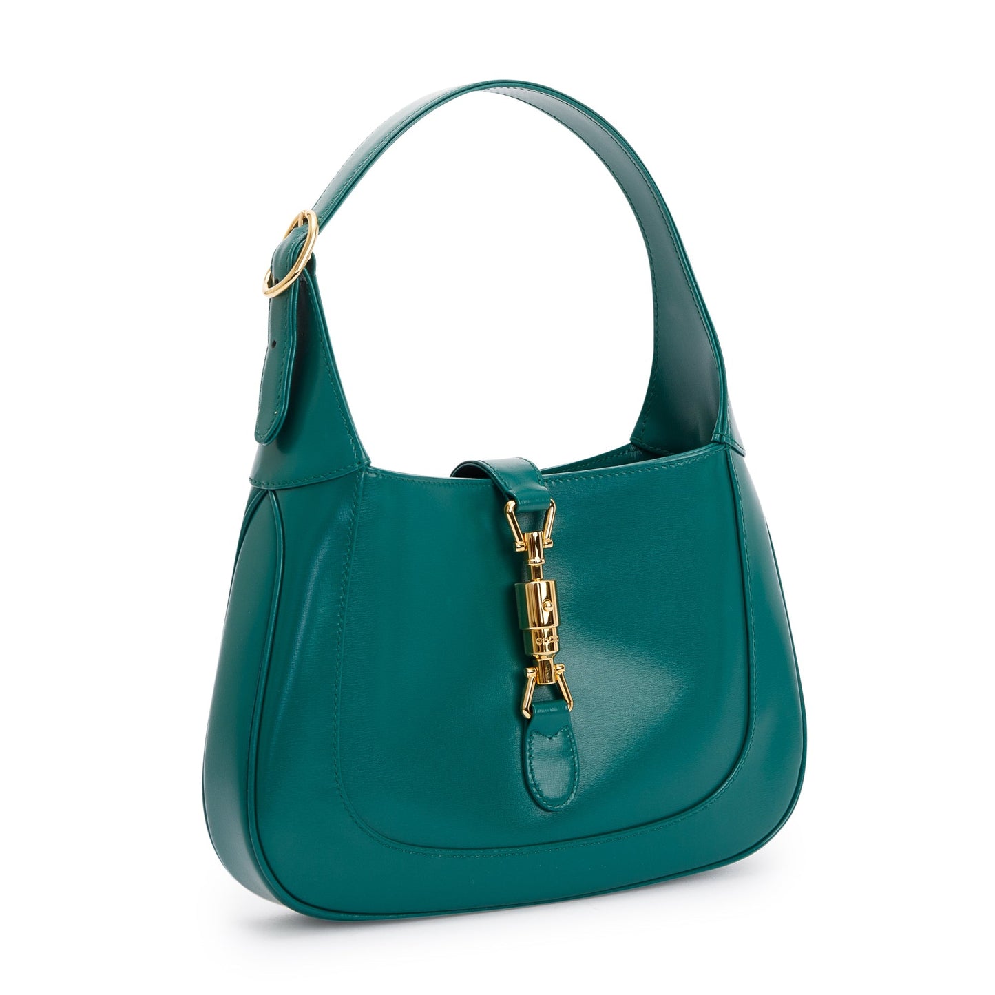 Gucci Green Leather Jackie 1961 Small Shoulder Bag