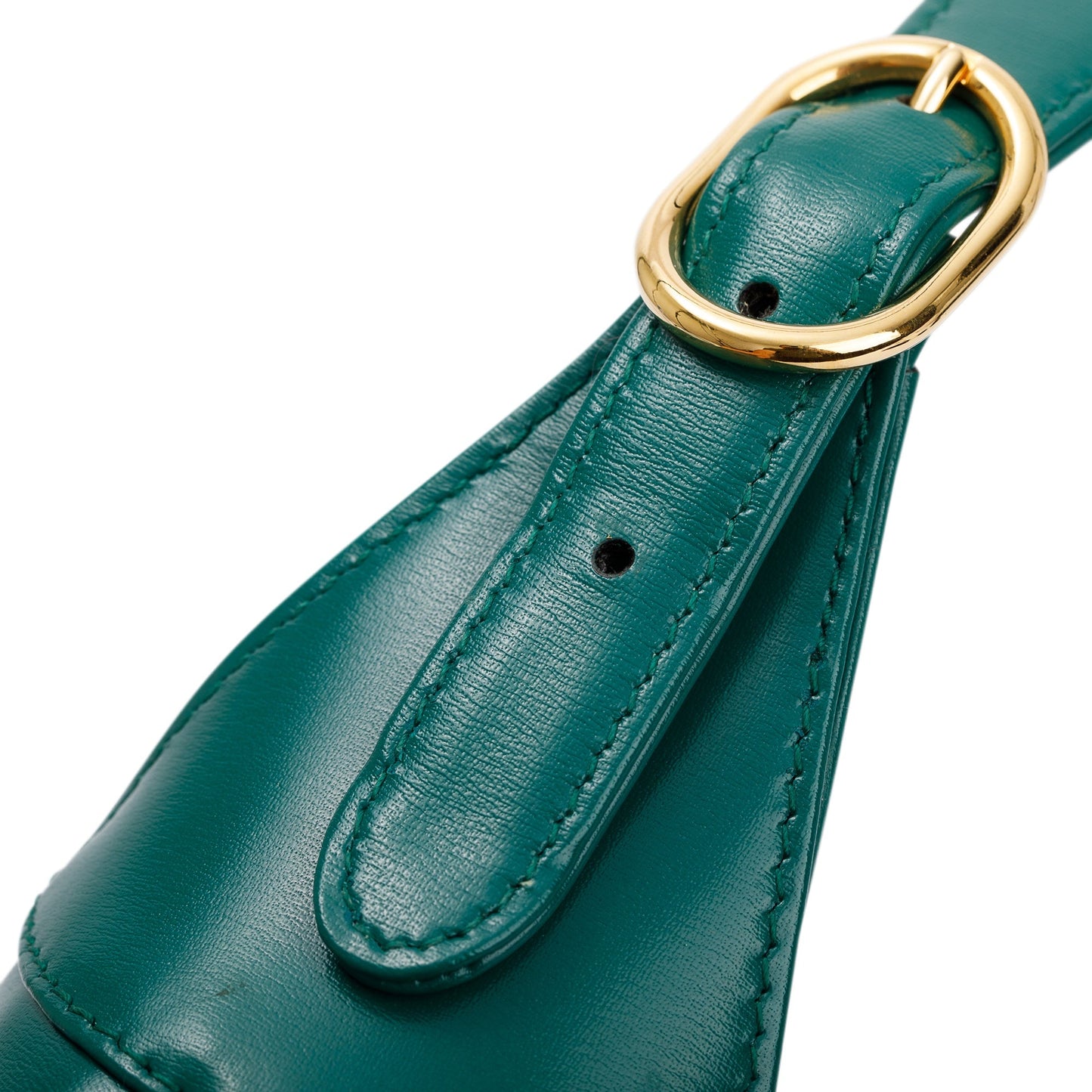 Gucci Green Leather Jackie 1961 Small Shoulder Bag