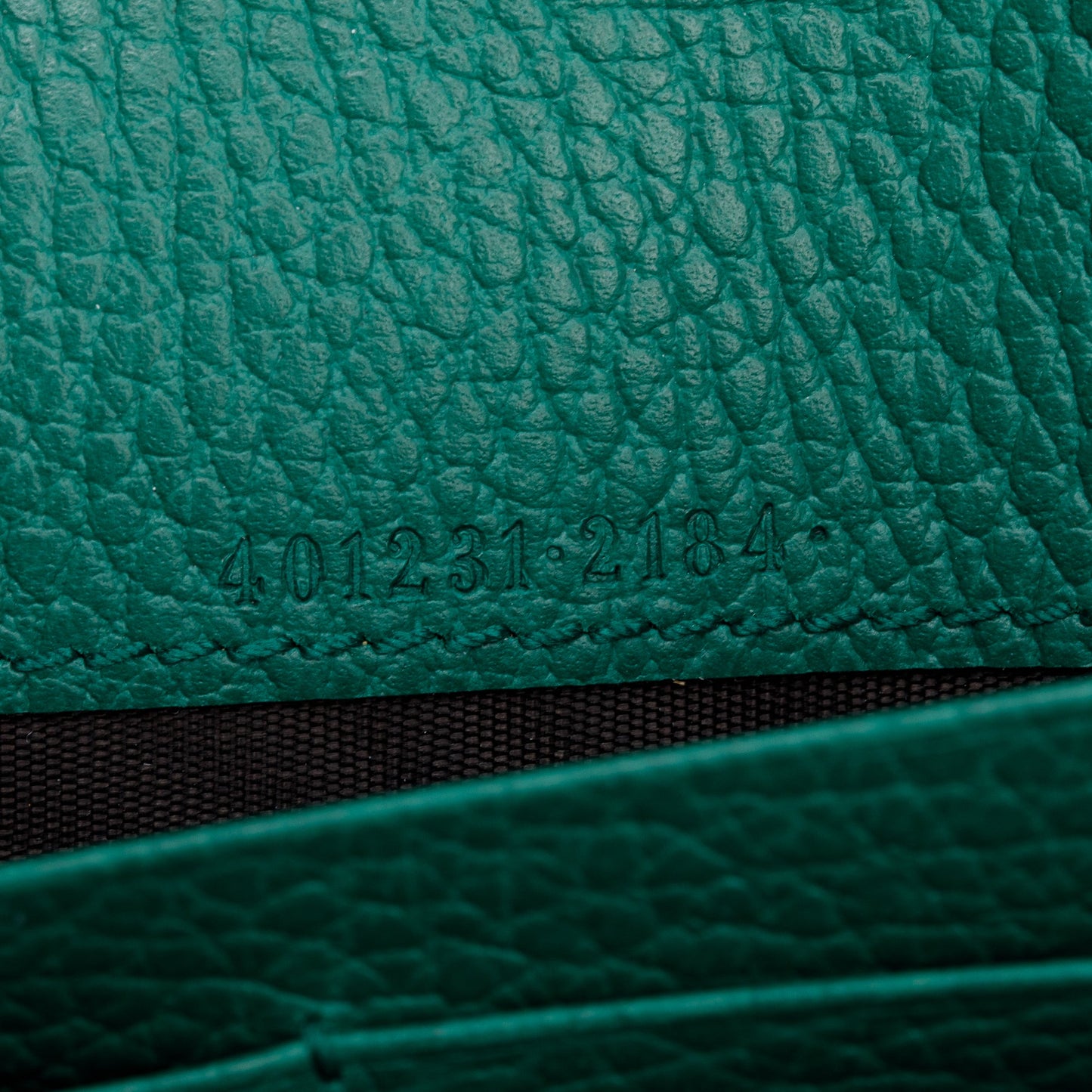 Gucci Green Leather Mini Dionysus Wallet on Chain