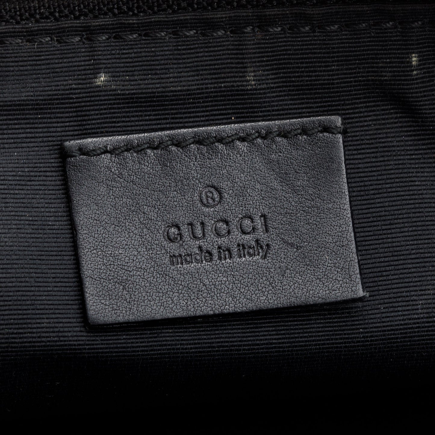 Gucci Grey GG Canvas Boat Pochette