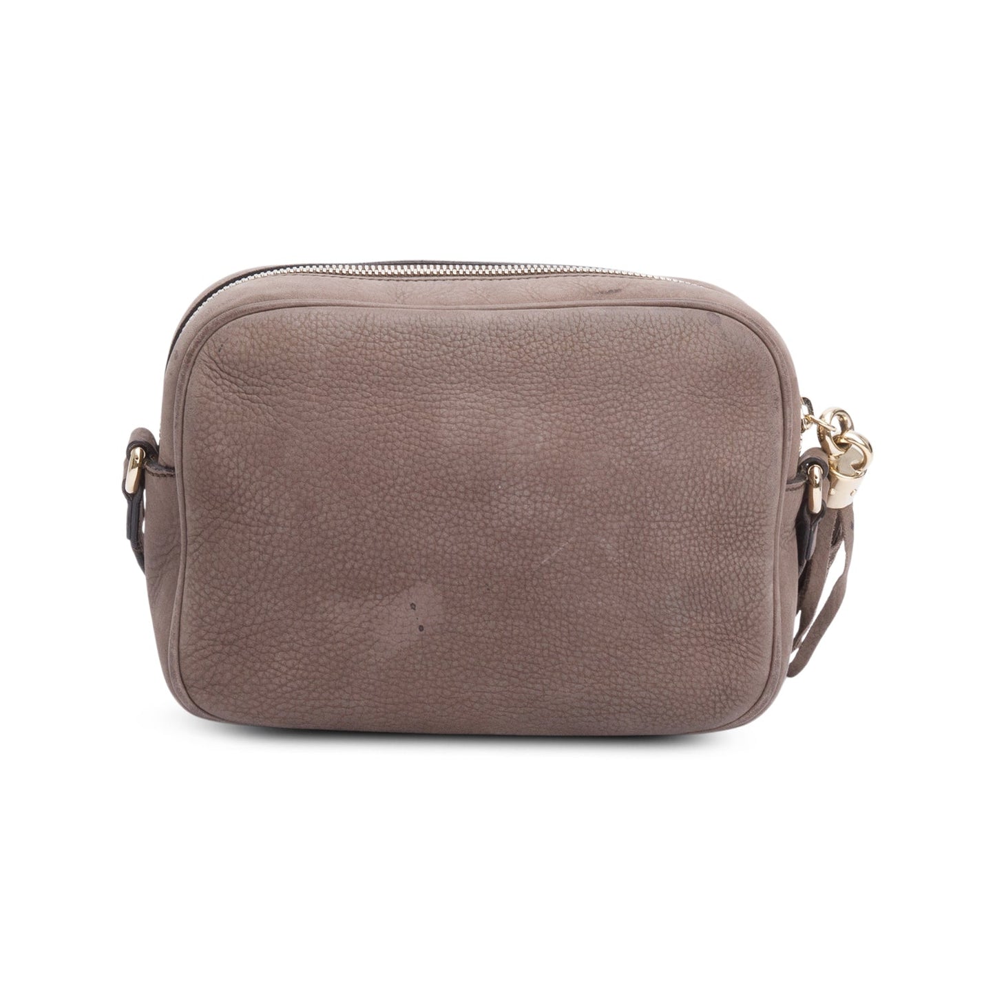 Gucci Grey Suede Small Soho Disco Bag