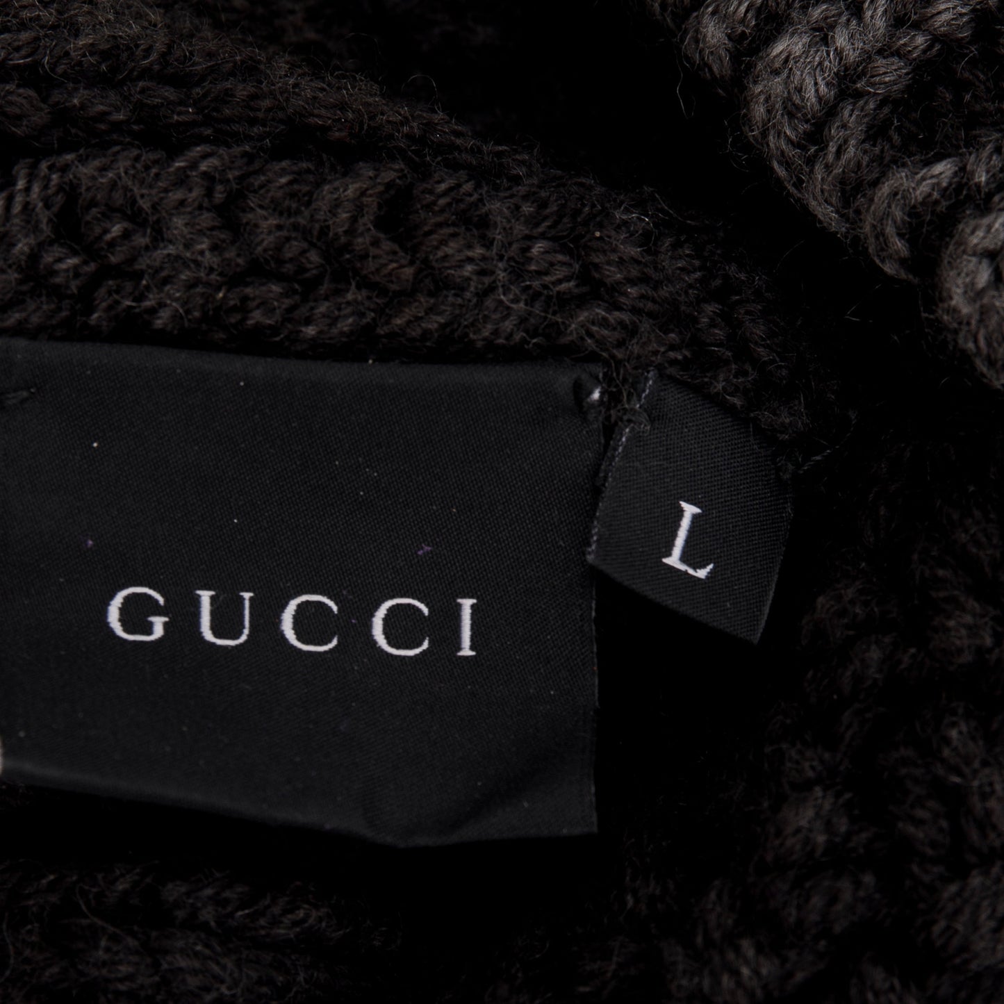 Gucci Grey Wool Hat