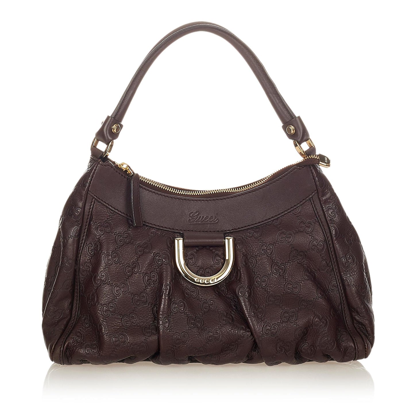 Gucci Guccissima Abbey D-Ring Shoulder Bag (SHG-25570)